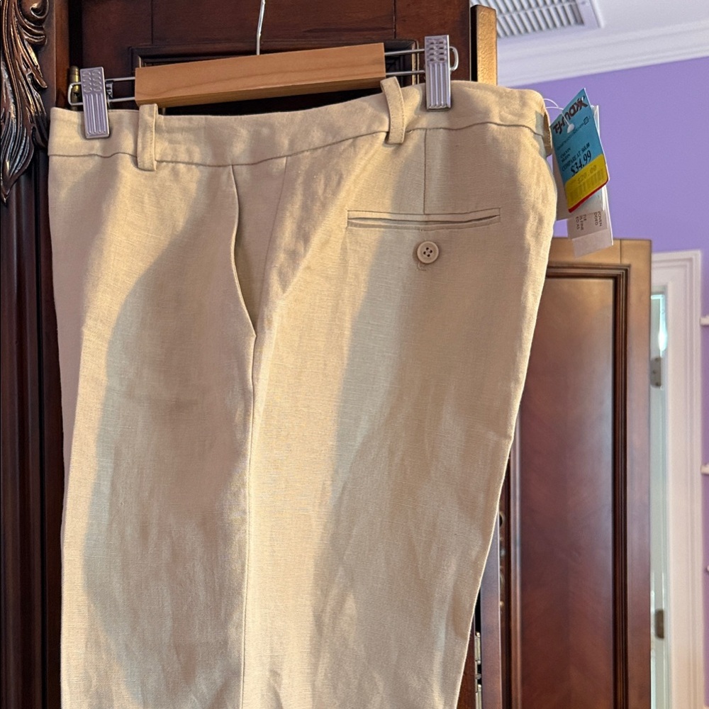 Calvin Klein Cream Women's Chinos